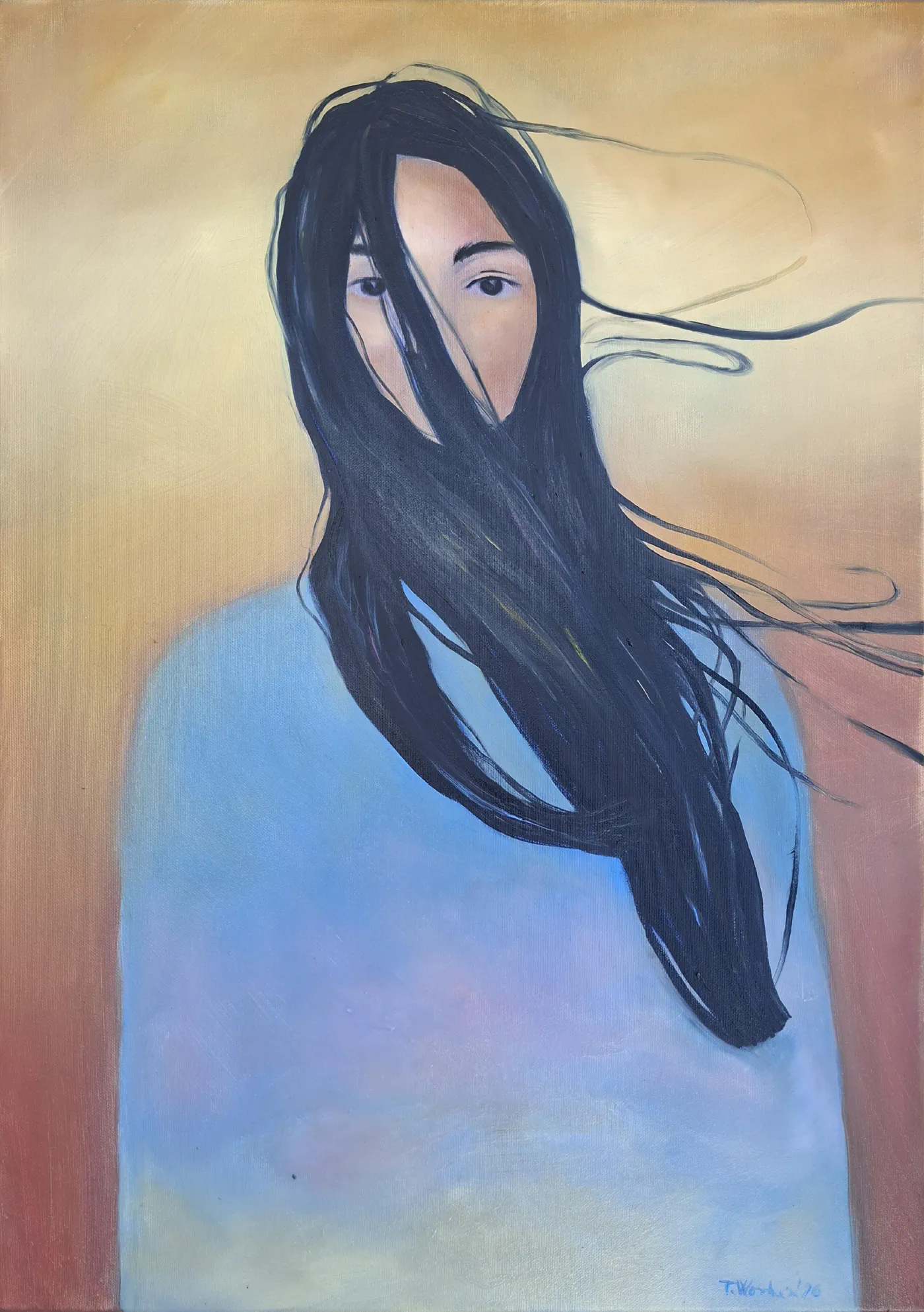 *Wind*, 2026
(oil on canvas)