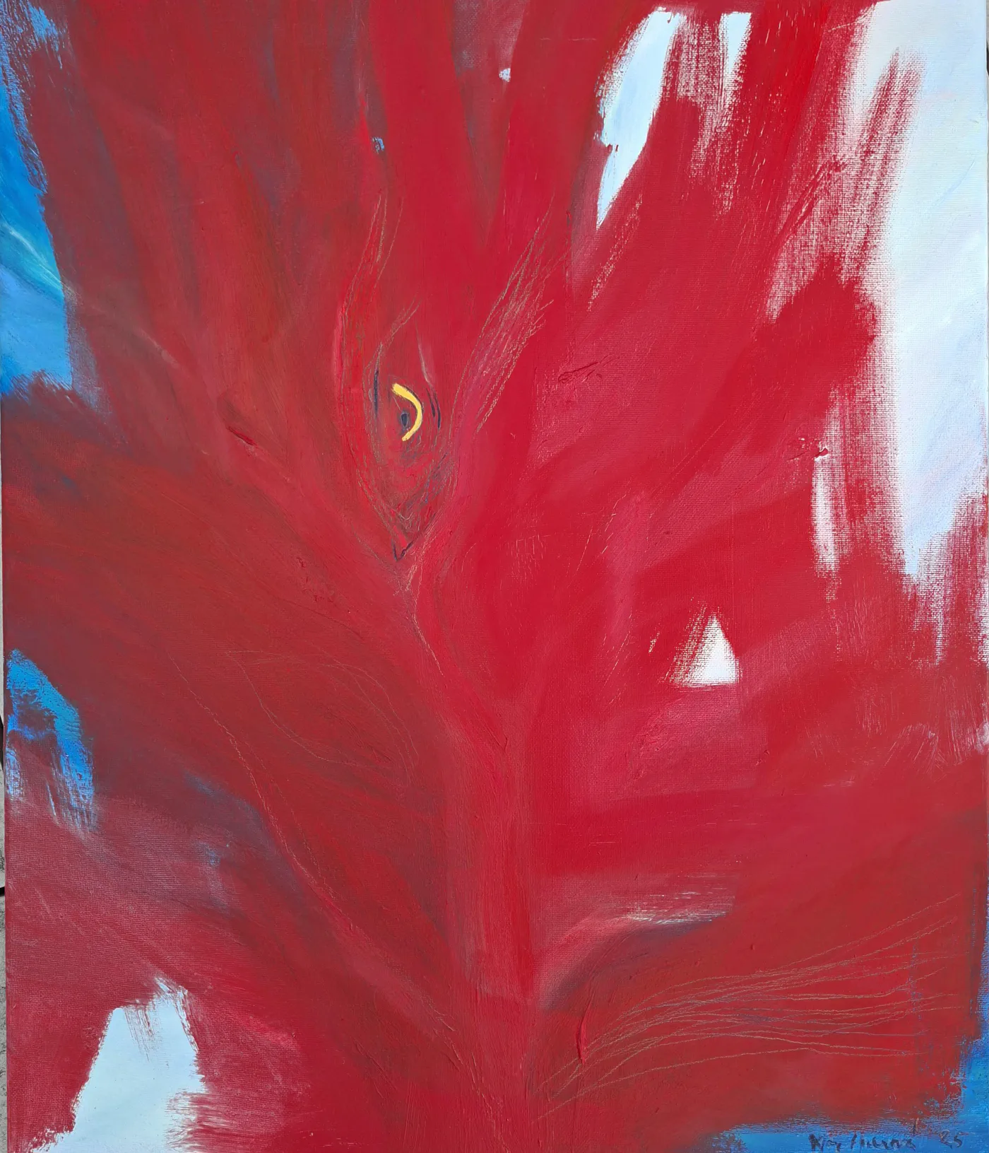 *Eye*, 2023
(oil on canvas)