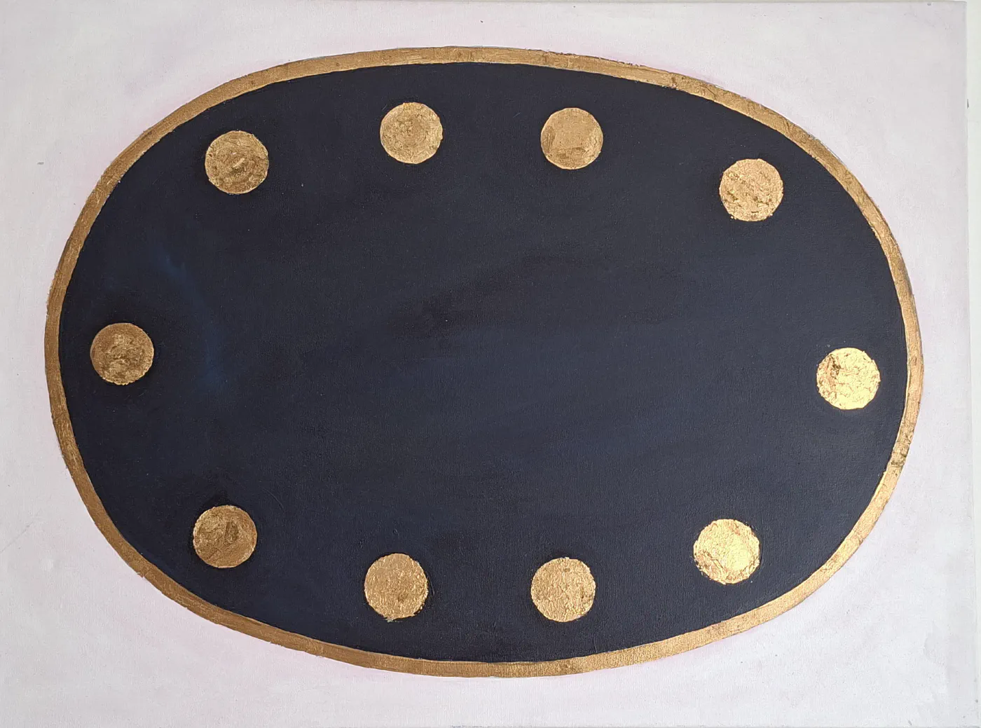 2023
(acrylic and gold leaf)