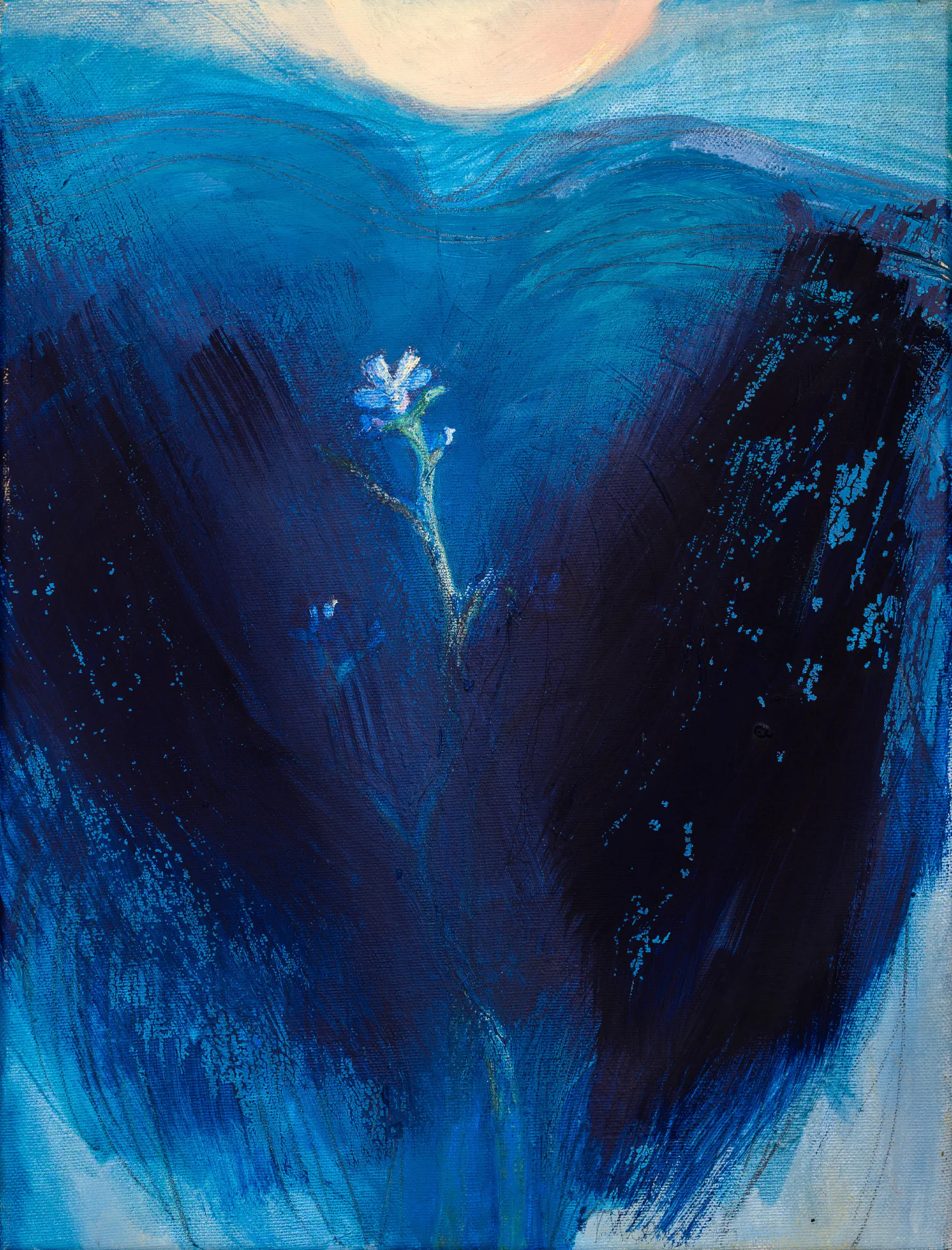 *bez názvu*, 2025
(olej na plátně)